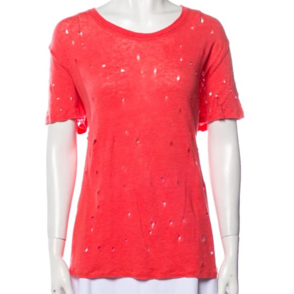 IRO Crew Neck Short Sleeve T-Shirt - Picture 1 of 3